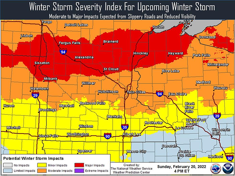 Winter Storm to Bring Snow, Winds to Central Minnesota