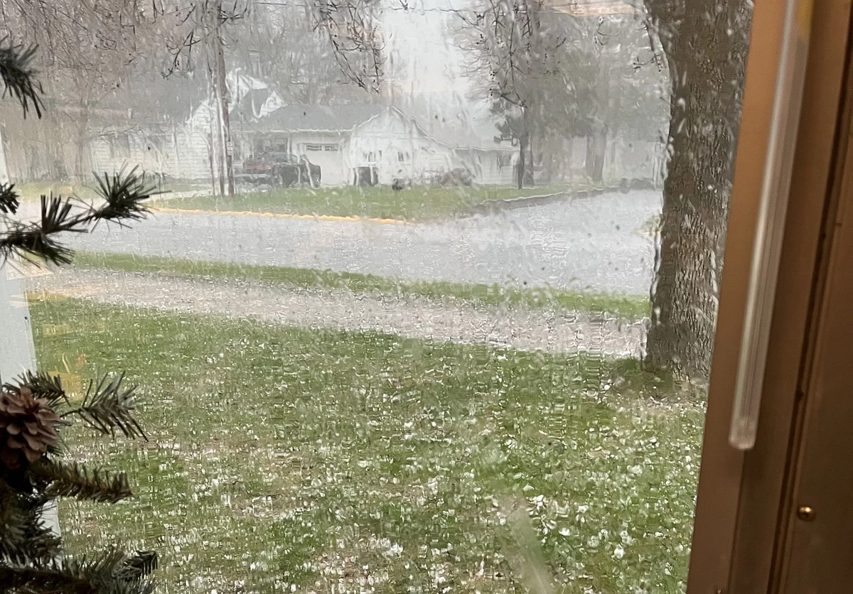 Hail, Heavy Rain As Storms Move Through Central Minnesota