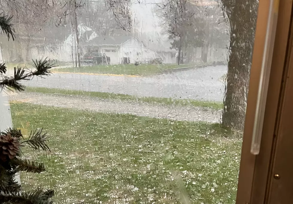 Hail, Heavy Rain as Storms Move Through Central Minnesota