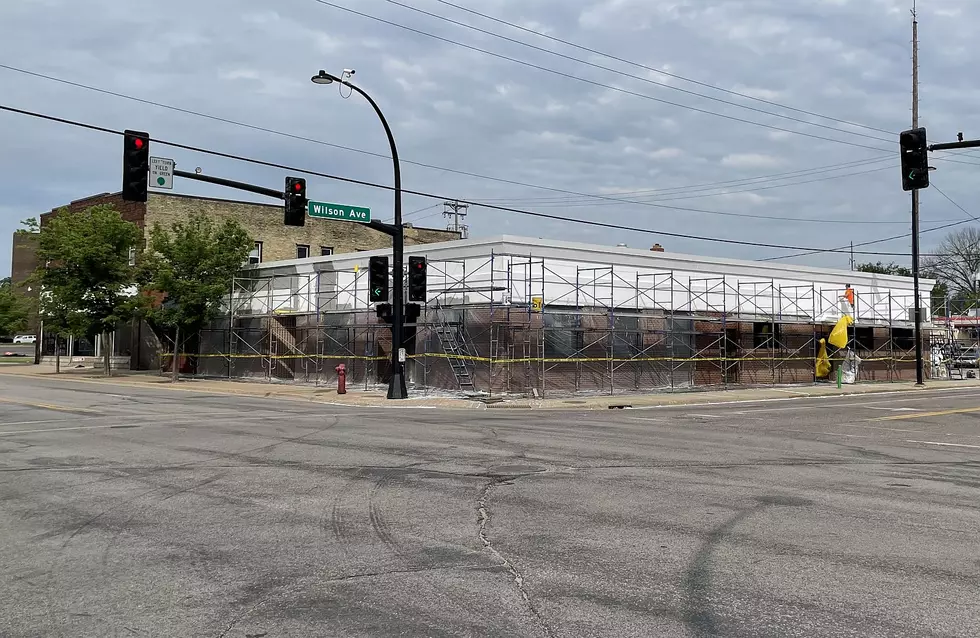 Exterior Work Being Done on Former Ace Bar Building in St. Cloud