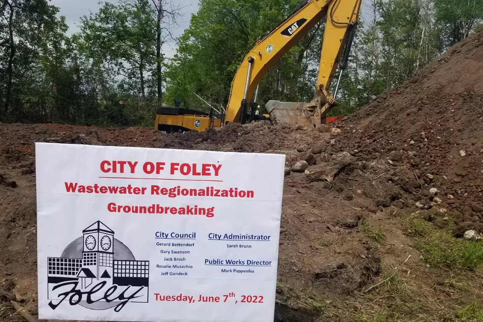 Groundbreaking At Foley Wastewater Project