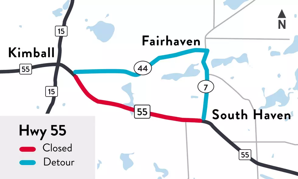 Highway 55 to Close for South Haven Underground Utility Project