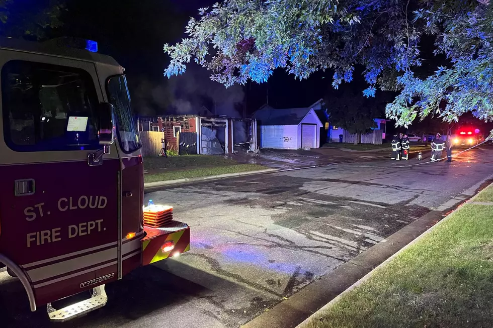 Early Sunday Morning Fire Destroys Detached Garage in St. Cloud