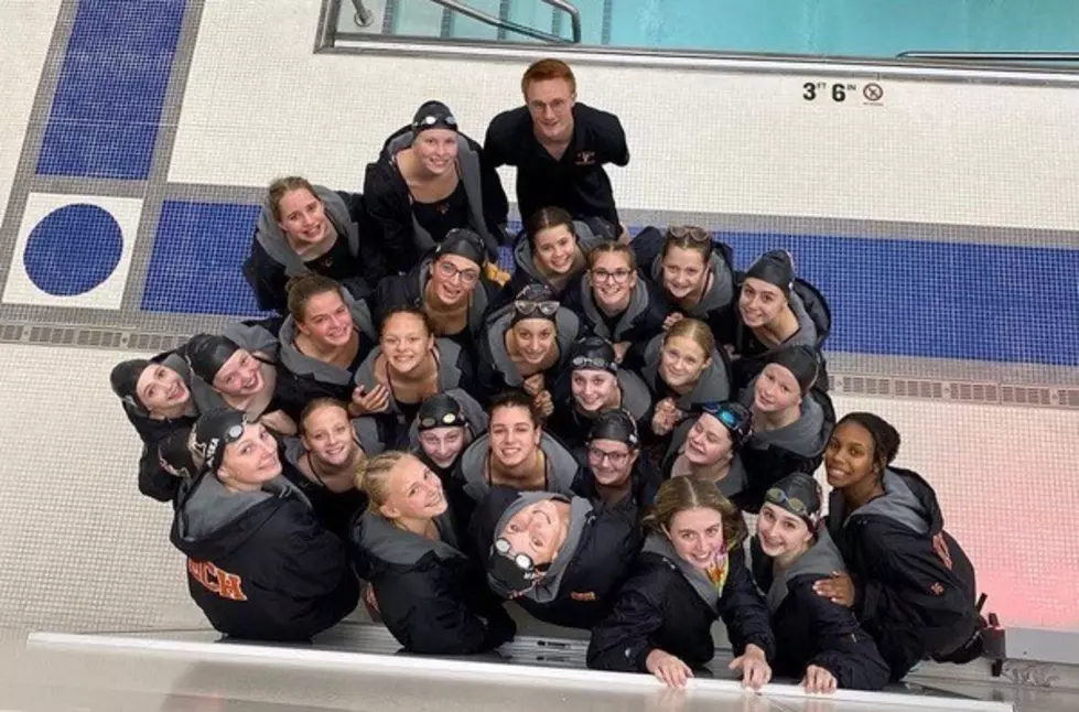 Tech Girls Swimming/Diving Team Enjoying a Good Season