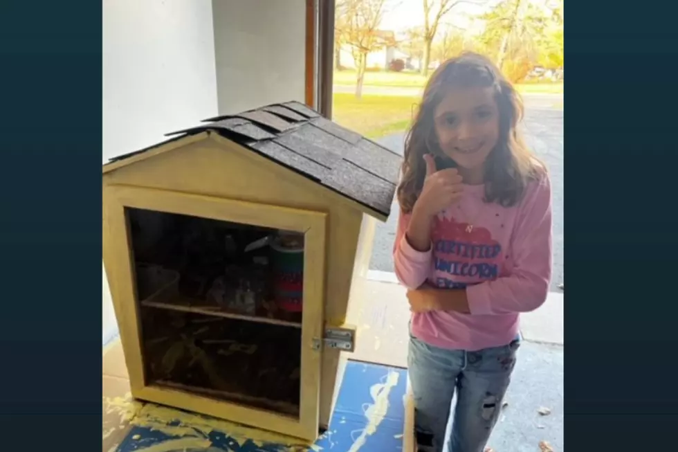 Local Girl Builds Food Pantry For People Struggling With Hunger