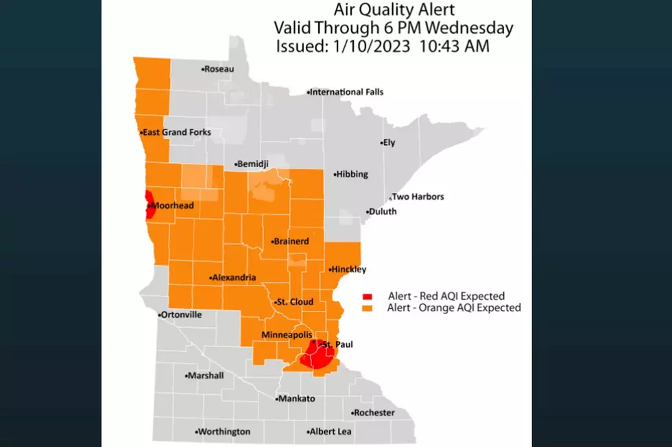 Air Quality Alert Extended For Central, Northwestern Minnesota