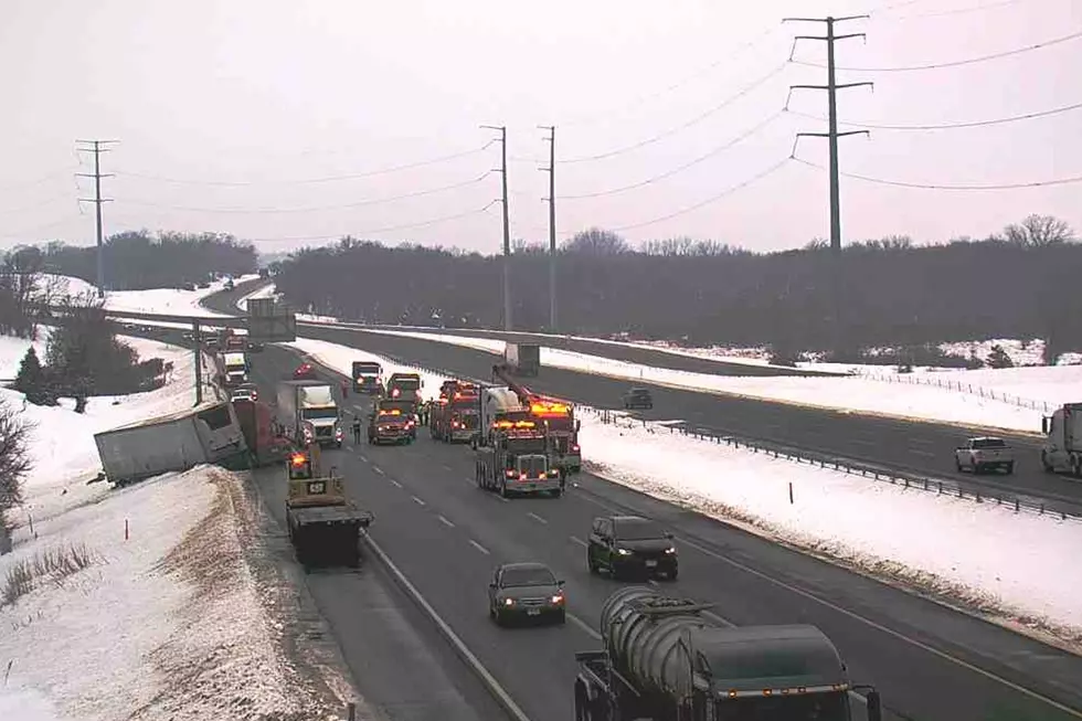 UPDATE: One Hurt in Crash Involving Semi Near Clearwater