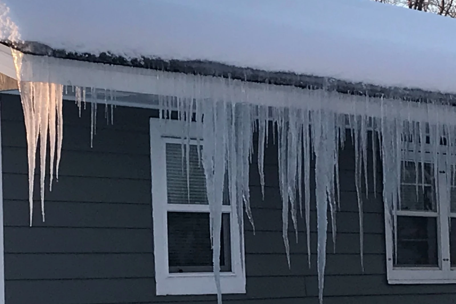 Be on the Lookout for Ice Dams Forming on Homes