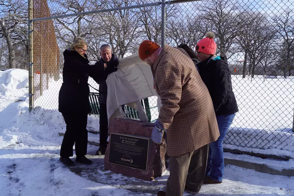 Rock-On Award Monument Unveiled For St. Cloud Frontline Workers