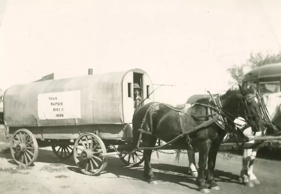 Benton Co. History: First Bus At Sauk Rapids School District