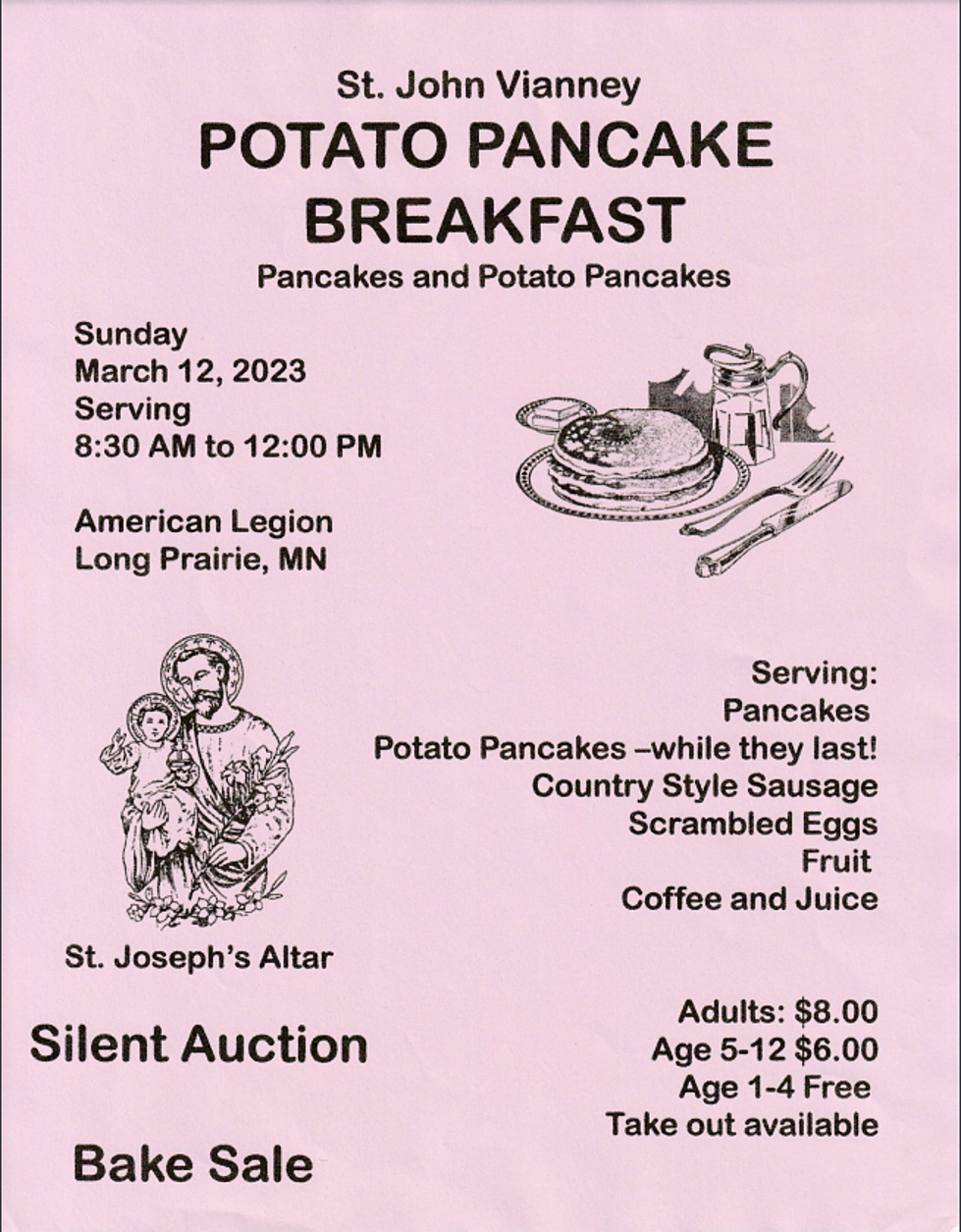 St. John Vianney Potato Pancake Breakfast