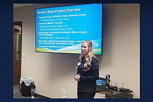Business Leaders Learn More on the Benton Solar Project