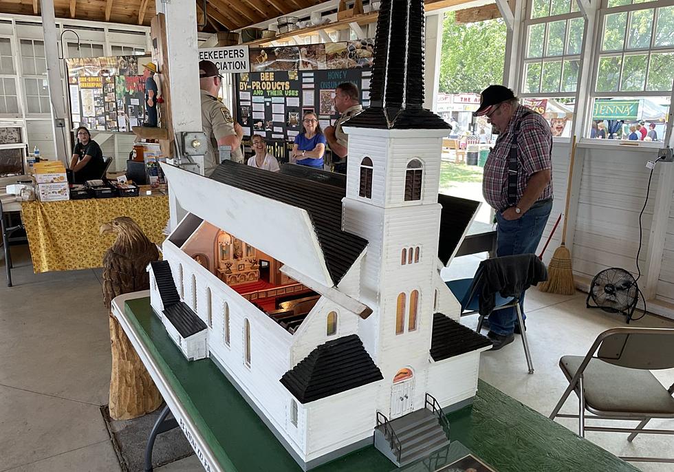 Two Replicas On Display In Heritage Building at Benton Co. Fair