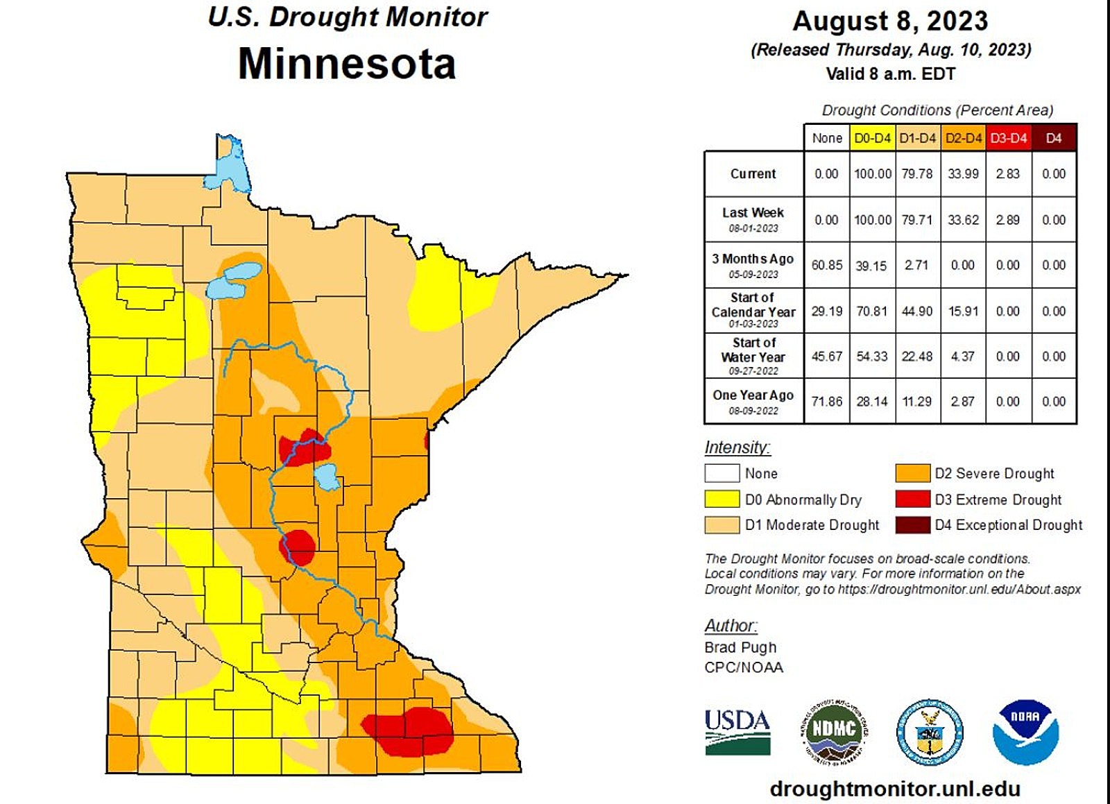 Minnesota Drought Conditions Persist With Little Relief pic