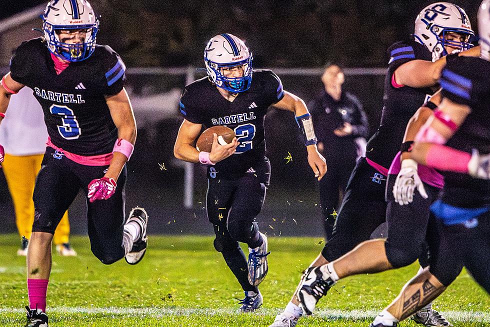 Sartell Football Falls in Tackle Cancer Game [GALLERY]
