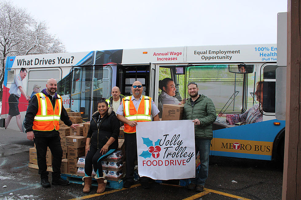 Record Breaking Day for Jolly Trolley Food Drive
