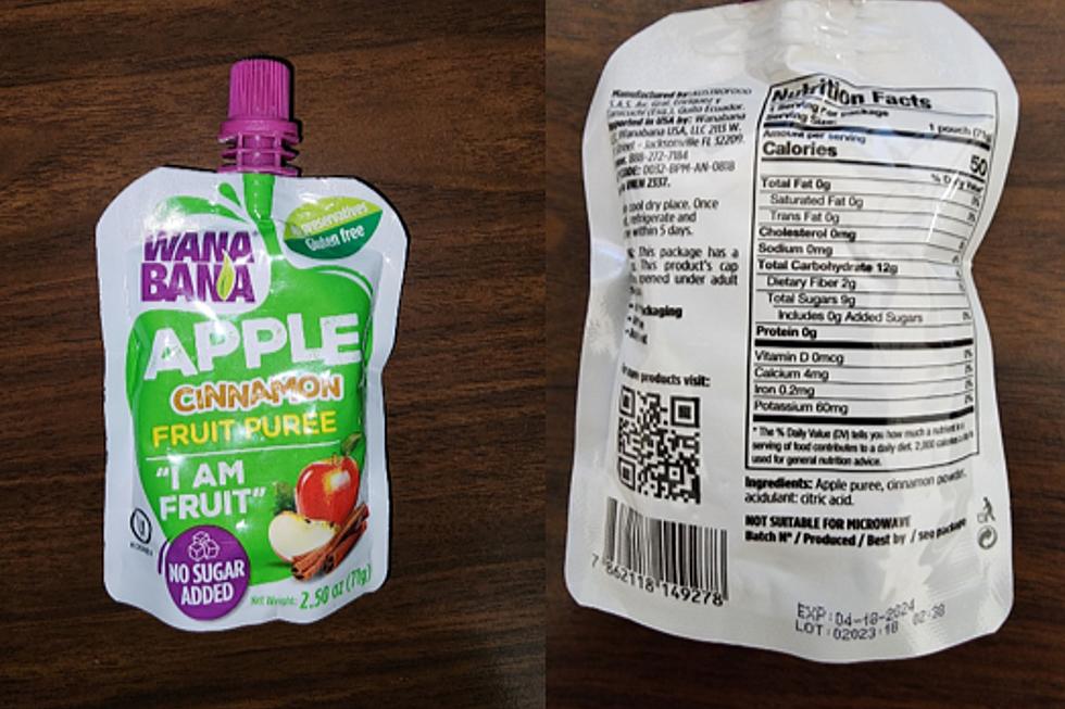 Fruit Pouches Being Recalled Nationwide Due to Lead