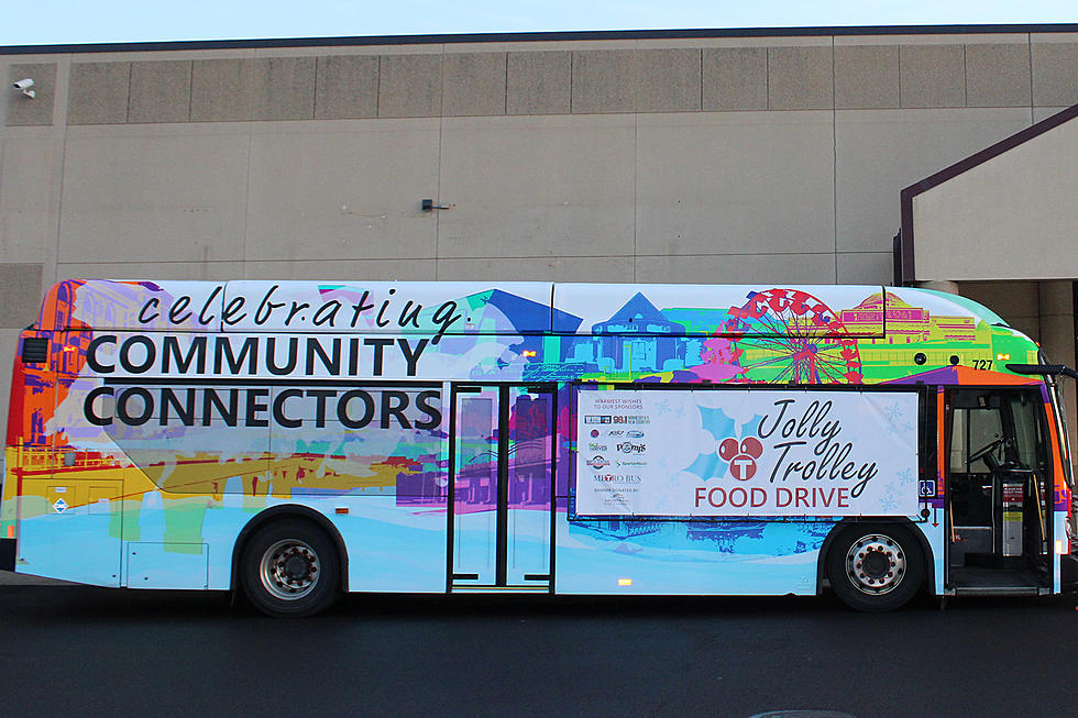 Metro Bus Jolly Trolley Food Drive Sets More Records