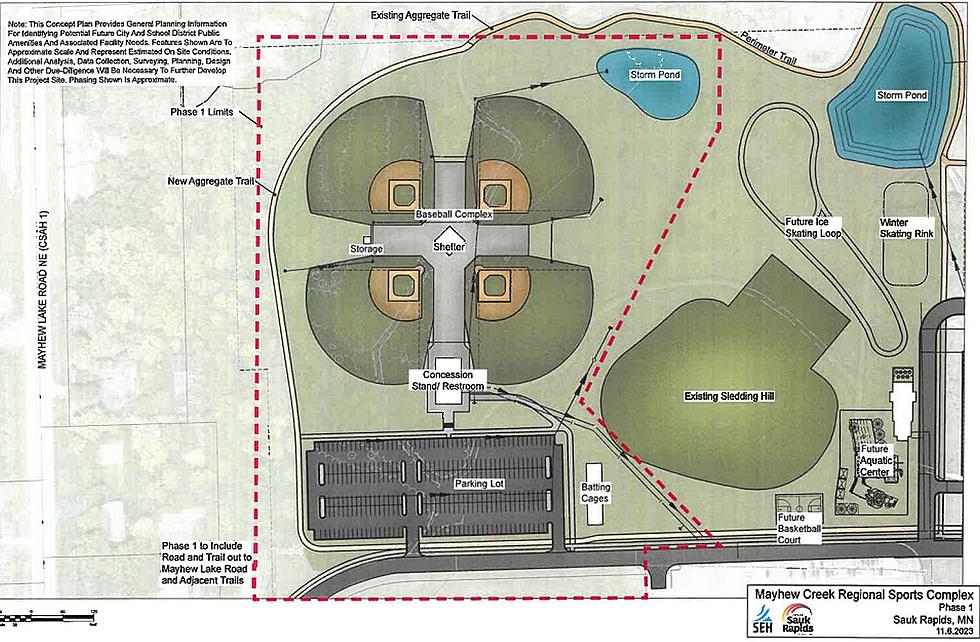 Sauk Rapids Planning for 4 Baseball Fields in Mayhew Creek Park