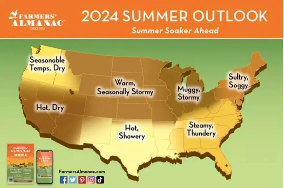 Farmers’ Almanac Predicts Warm, Stormy Summer Ahead