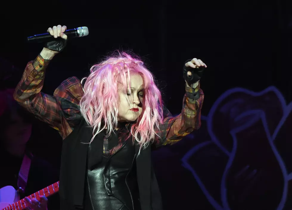 Cyndi Lauper Opens Concert Tour in Nashville, Tennessee