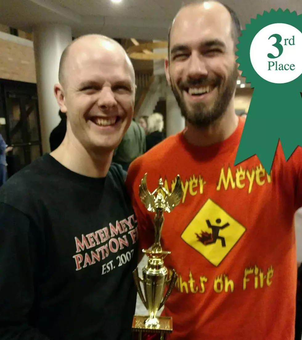 Tim and Joe Meyer of Meyer Meyer Pants On Fire Trivia Team, PHOTO courtesy of Joe Meyer
