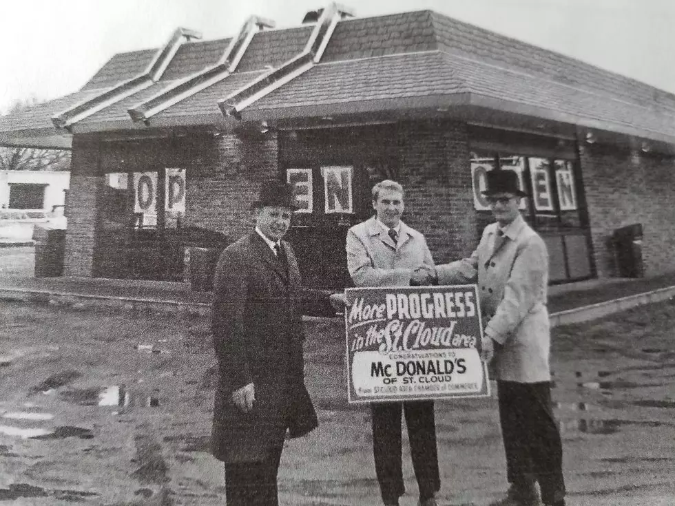 McDonald's Grand Opening (photo courtesy of Stearns History Museum)