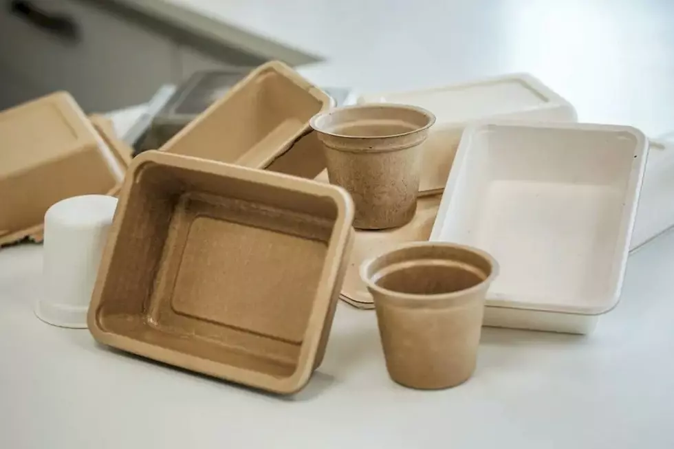 Fiber packaging made from plant sources by CelluComp. (CelluComp photo)