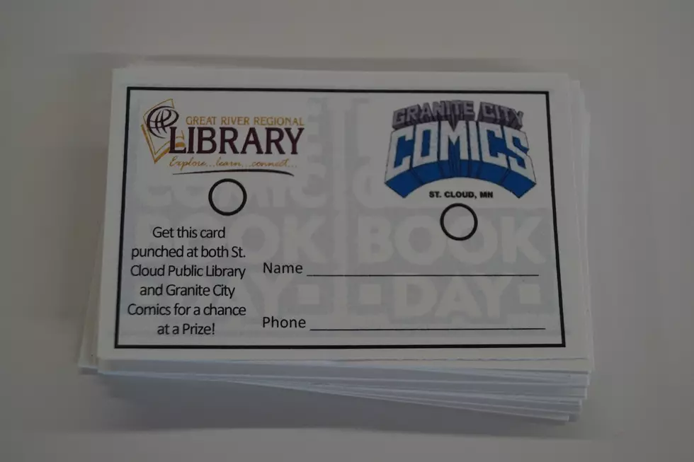 Prize Punch Card for Free Comic Day 2025, PHOTO by Paul Habstritt, WJON