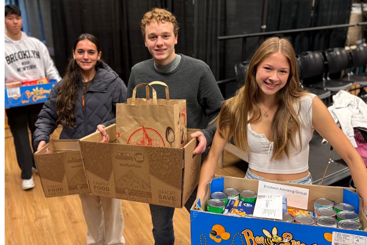 Thanksgiving Food Drive At St. John’s Prep Aids 30 Families Thanksgiving Food Drive At St. John’s Prep Aids 30 Families