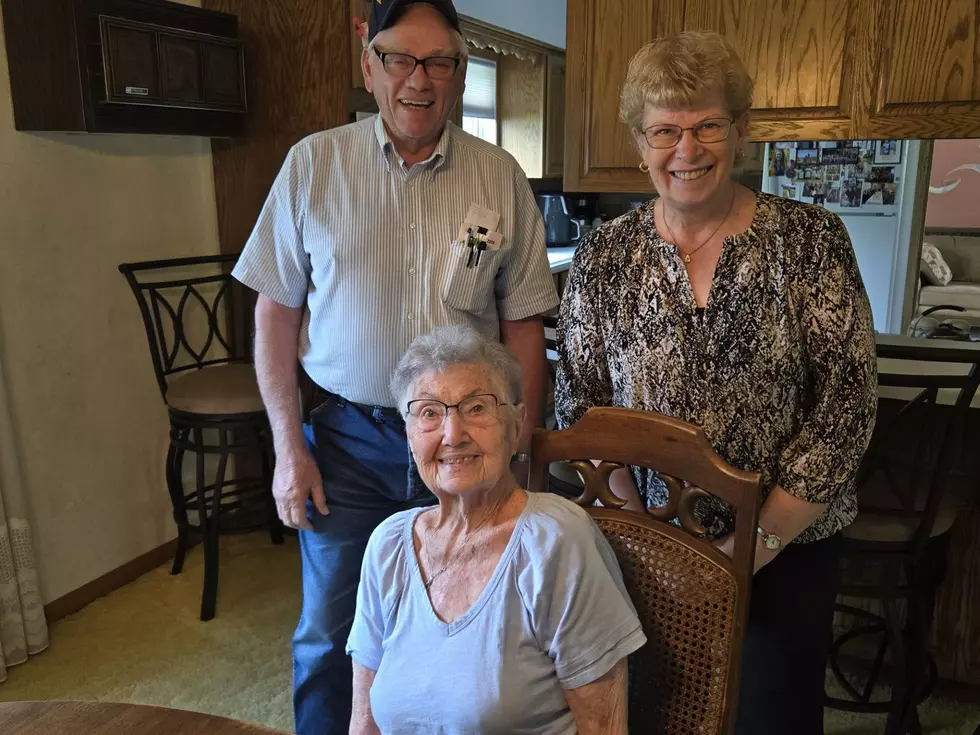 Mike Barten, Bernie Winter and Ruth Heinen (photo - Jay Caldwell)