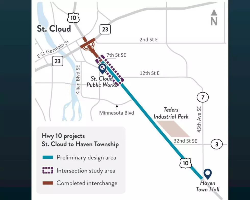 Two Highway 10 Intersections in St. Cloud Could Be Getting a Redesign