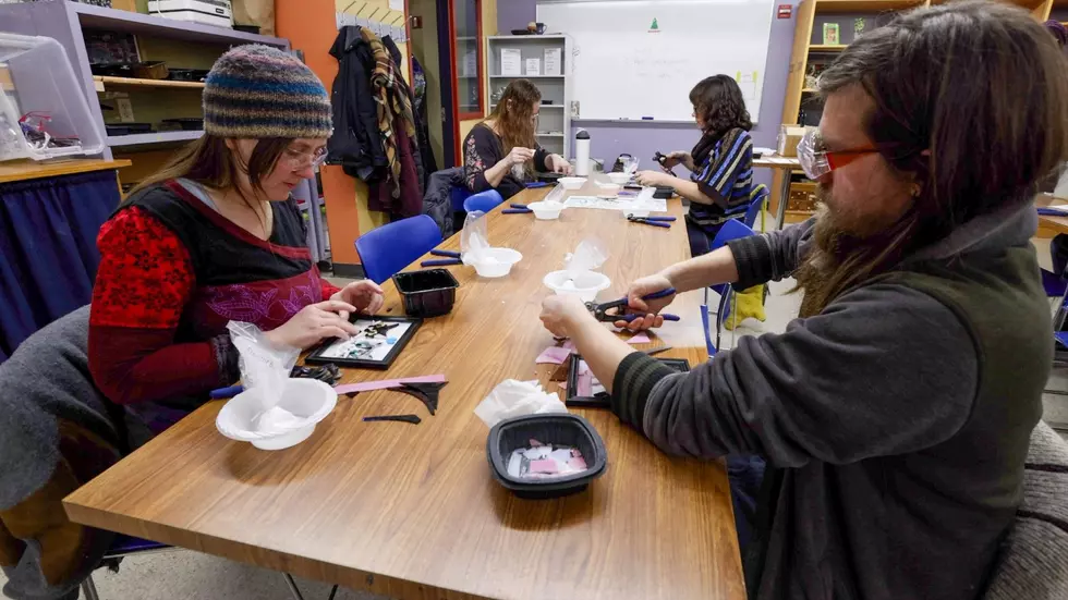 Drop In Thursday Evenings To Try Pottery, Mosaics, And Woodworking At Paramount Arts Studios