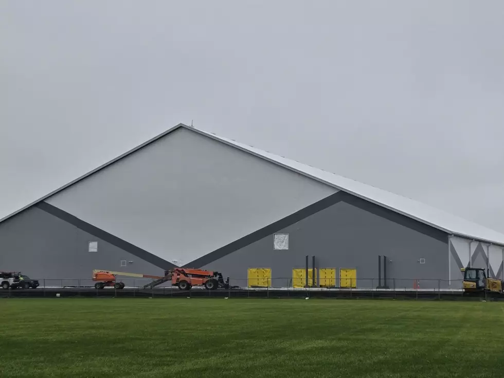 Apollo High School’s $15 Million Athletic Complex Takes Shape With Exterior Walls Complete