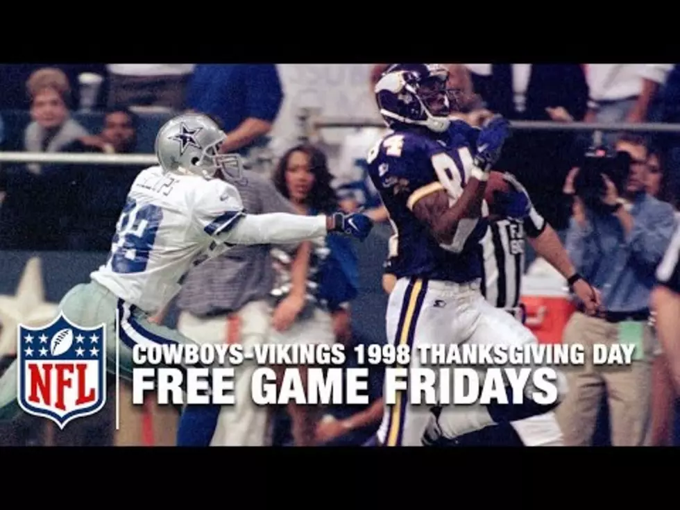 You Can Now Watch the Entire Cowboys-Vikings 1998 Thanksgiving Day Game on YouTube