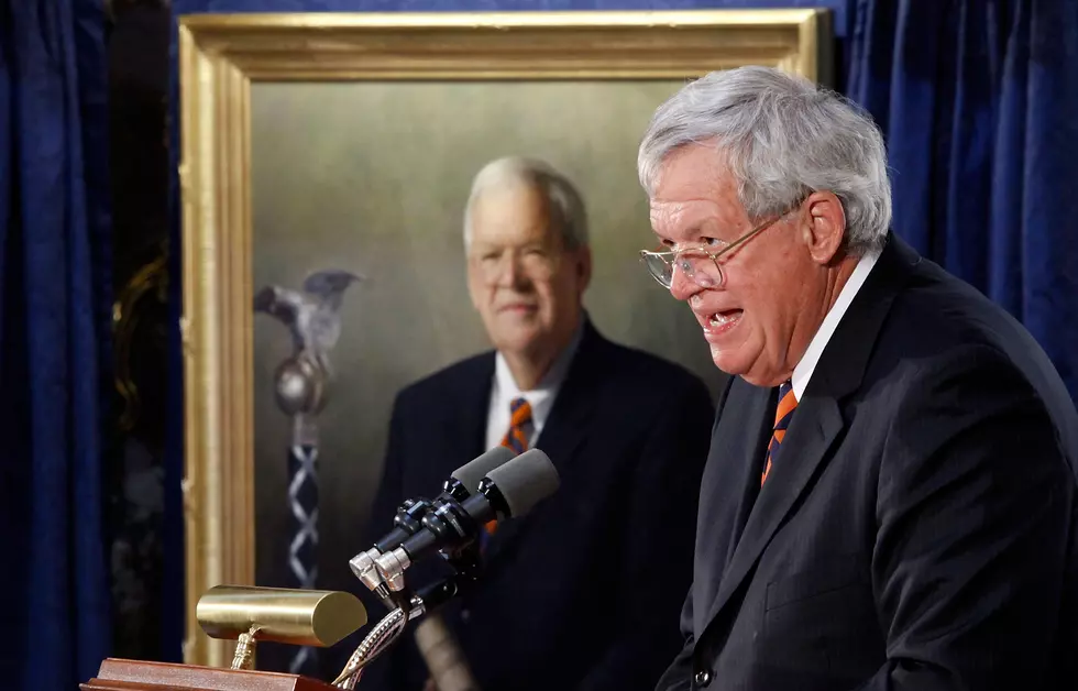 Ex-Speaker Hastert's Portrait Removed from House Hallway 