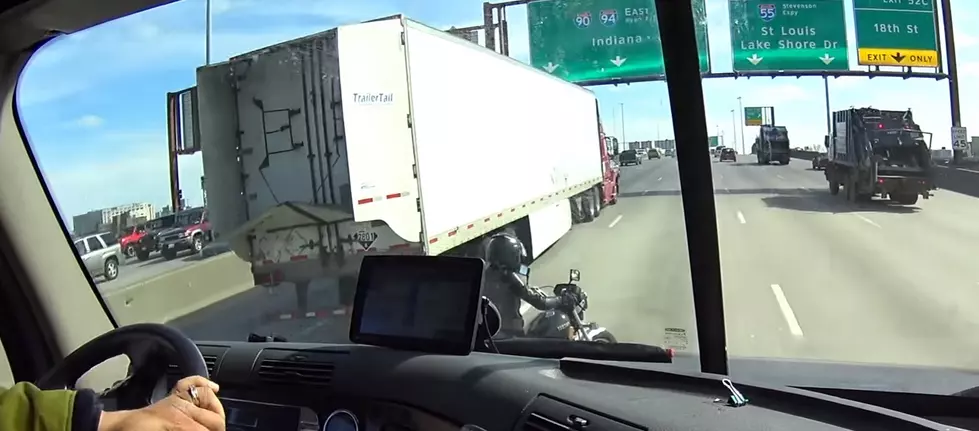 Trucker Helps Save Motorcycle