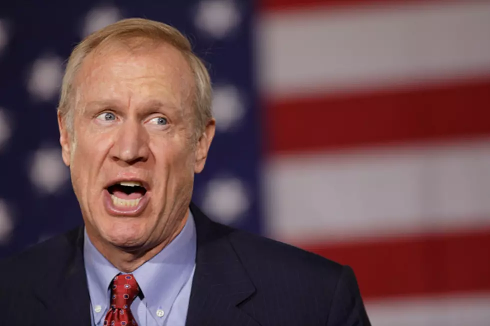 Governor Bruce Rauner Made His Reelection Bid Official Today