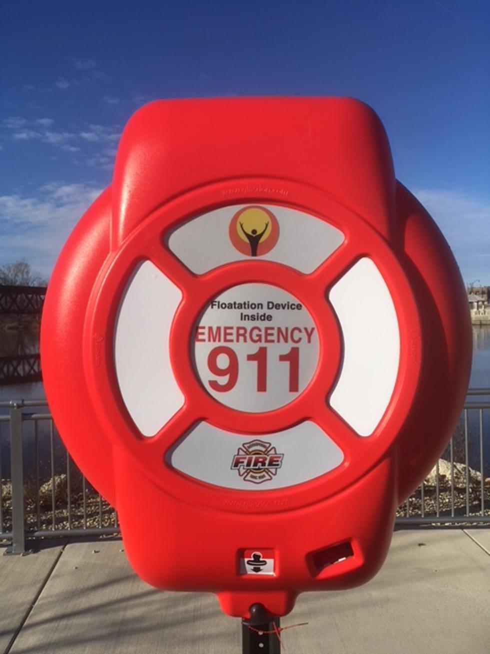 Rockford Fire Department Installs Life Saving Equipment Near Rock River