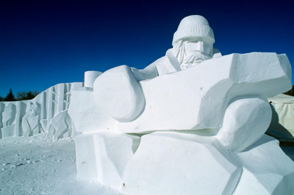 Snow Sculpting Starts Tomorrow at Sinnissippi Park