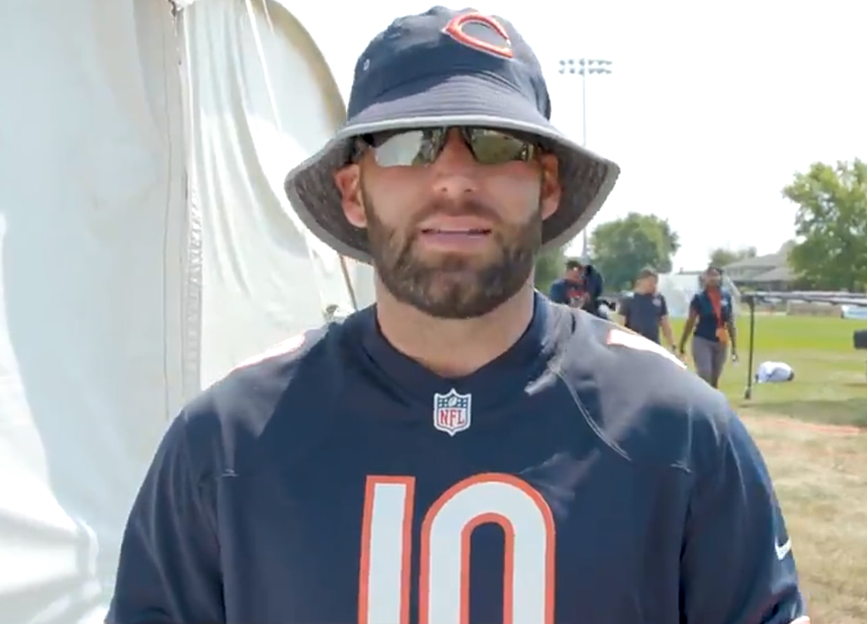 Bears QB Goes Undercover For Training Camp
