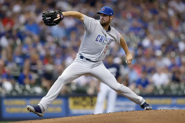 Cole Hamels Jumps Right Into Cubs-Brewers Rivalry