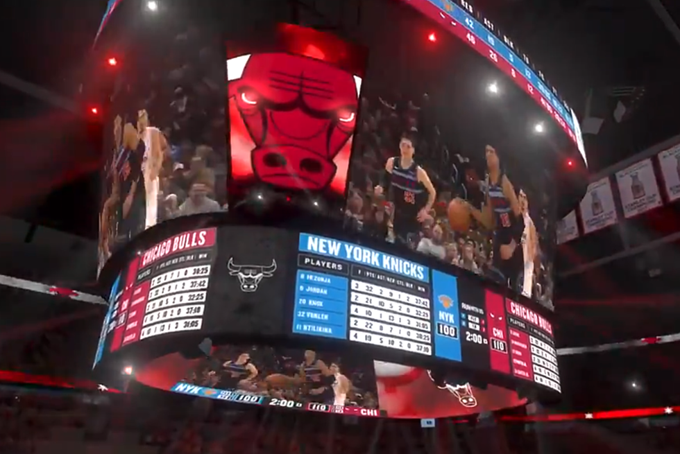 The United Center Will Install A New Scoreboard For Next Season