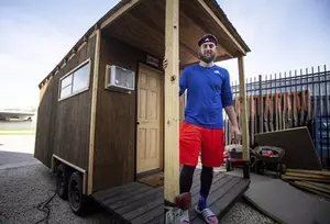 Iowa Cubs Pitcher Finds Peace In Low-Cost Tiny Home He Built