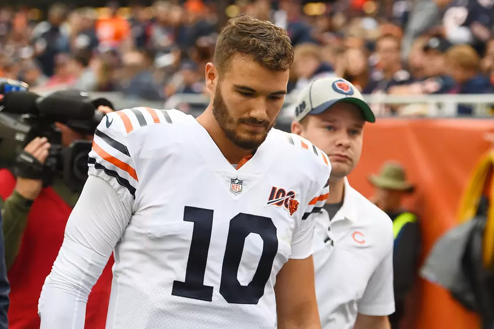Mitch Trubisky Took One Snap Last Week, And Got Hurt