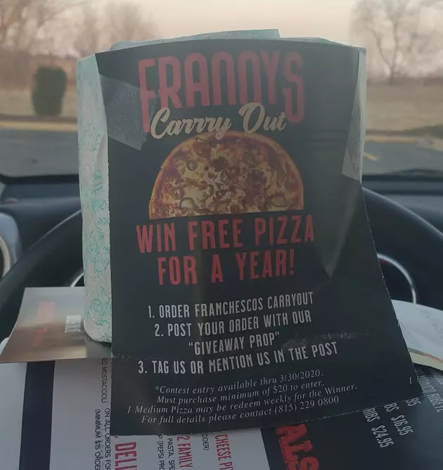 All Franchesco&#8217;s Orders Come With Some TP And Maybe Pizza For A Year