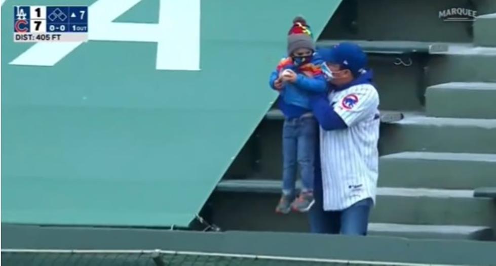 A Dad Got To Teach His Son A Very Valuable Lesson At Wrigley