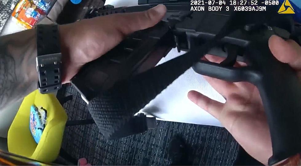 Watch: Startling Moment Police Discover Weapons in Chicago Hotel
