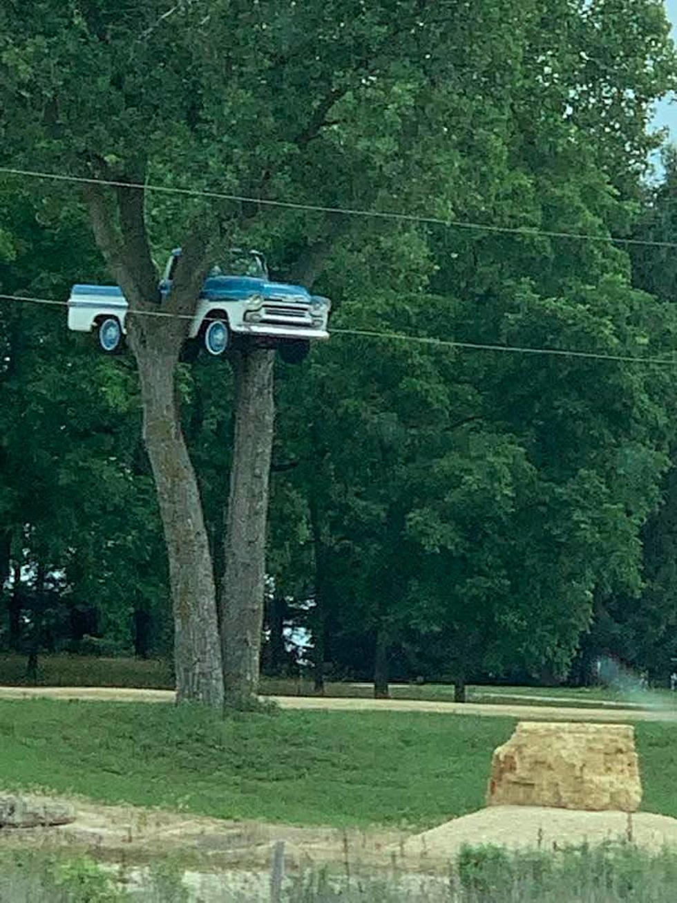 The Story Behind Route 43’s Truck In A Tree Outside Beloit