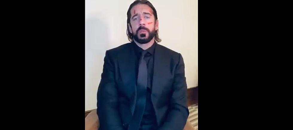Aaron Rodgers Just Gave $1,000,000 In Bitcoin To Thousands Of Fans While Wearing A John Wick Costume On Twitter